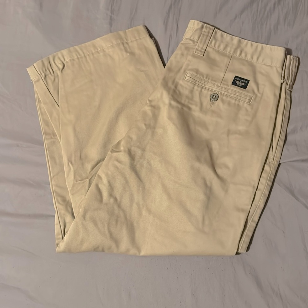 Dockers wide leg khakis 34x36